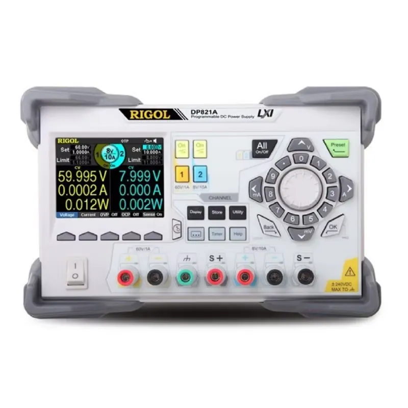 Programmable Dc Power Supply 60V 10A - Alimentation CC programmable double canal DP821A