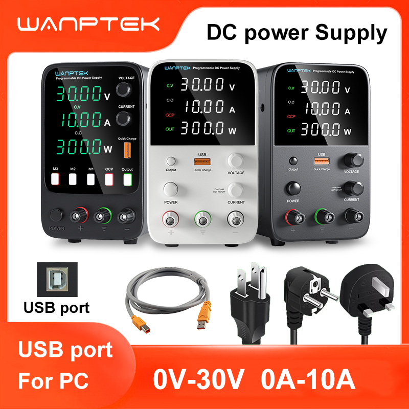 Programmable Dc Power Supply 60V 10A - Alimentation de laboratoire Wanptek 30V 5A