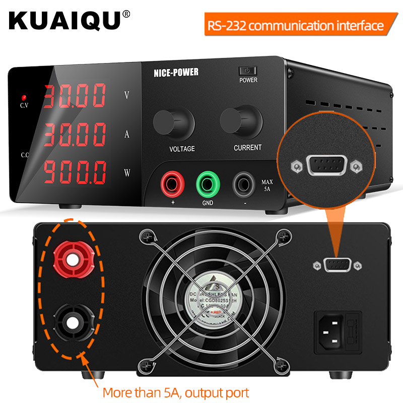 High Power 60V 20A Bench Power Supply - Alimentation cc réglable haute puissance 900W