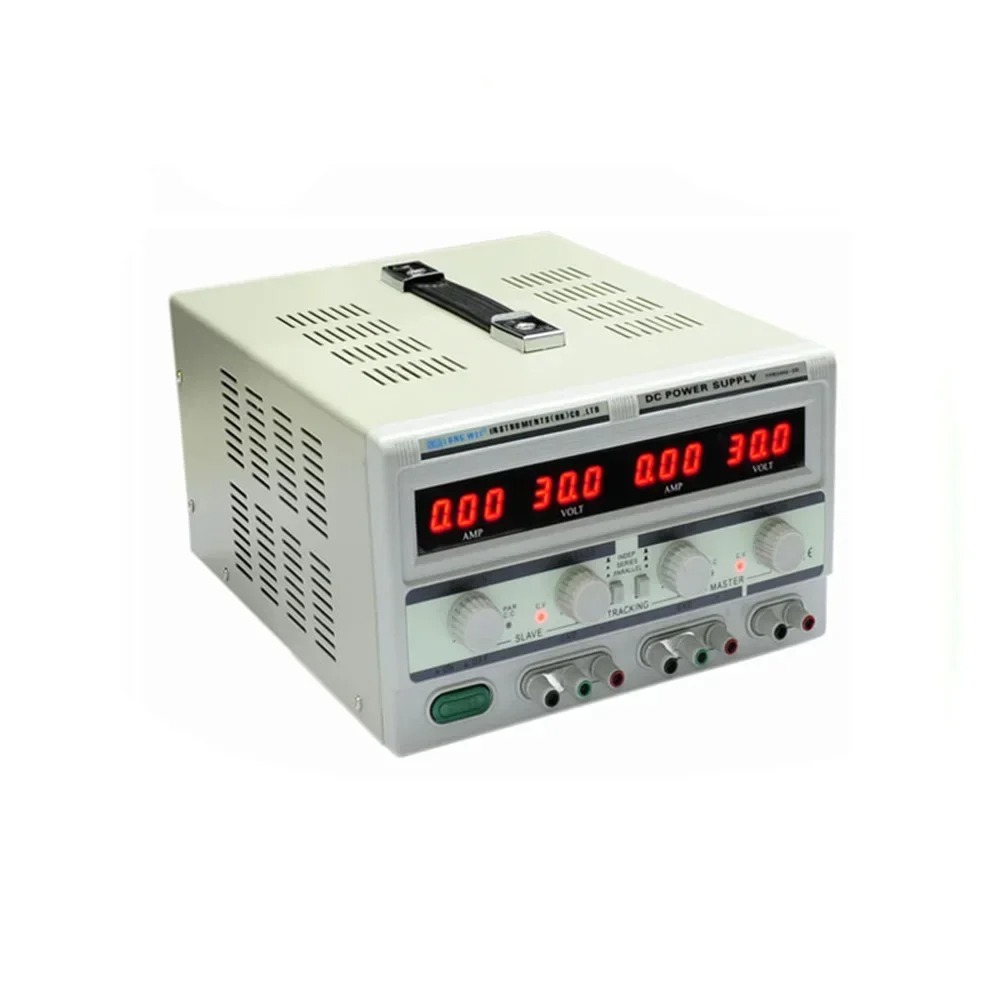 Dual Channel Linear Power Supply 30V 5A - Alimentation CC linéaire régulée à double