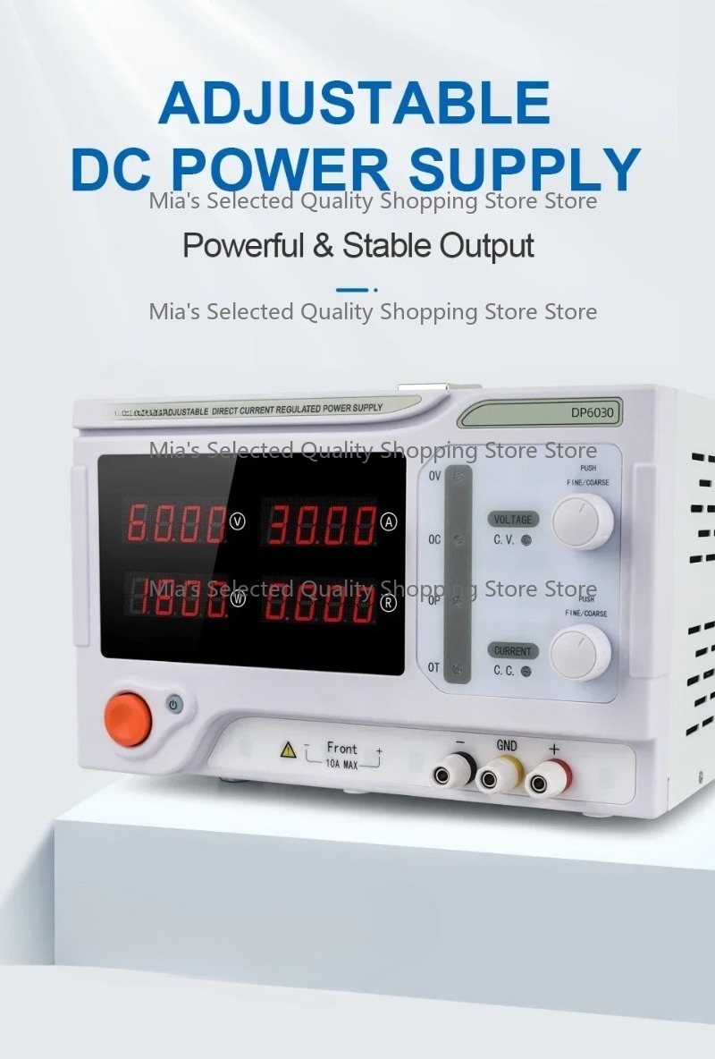 High Power 60V 20A Bench Power Supply - 1800w interrupteur numérique 60V 30A 24V
