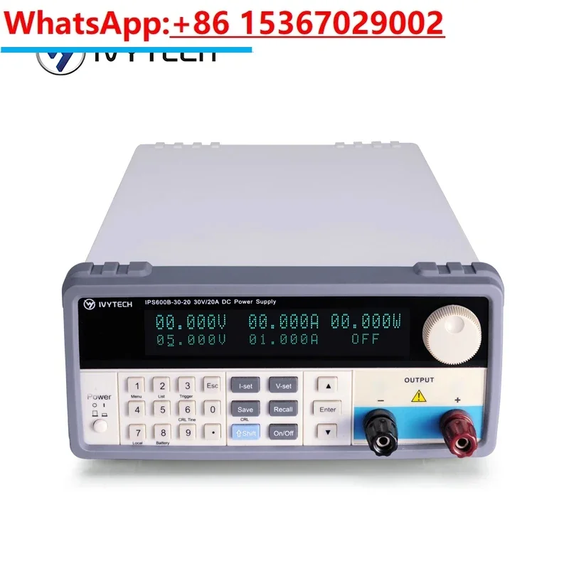 Programmable Dc Power Supply 60V 10A - Alimentation électrique régulée programmable I DC