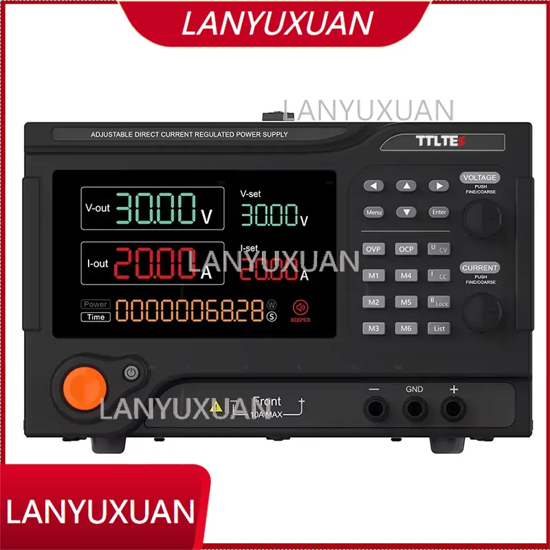 Programmable Dc Power Supply 60V 10A - Alimentation à découpage programmable TTLTES réglable