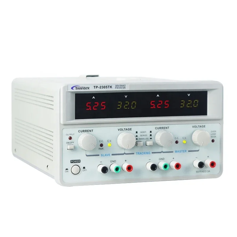 Dual Channel Linear Power Supply 30V 5A - Alimentation électrique CC à double canal,