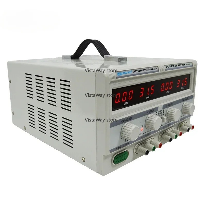Linear Dc Power Supply Triple Output - Alimentation régulée double courant continu, Triple
