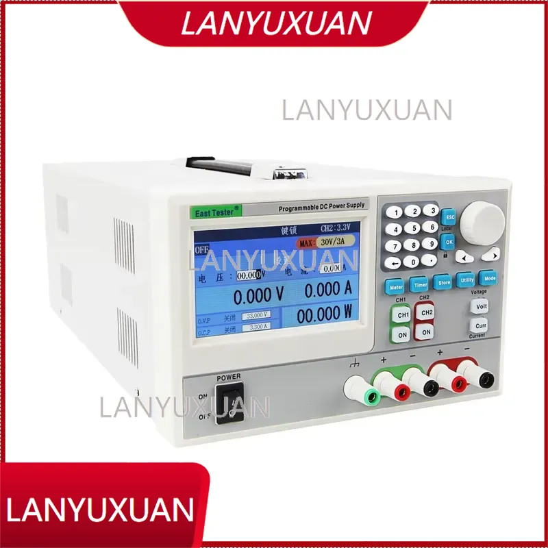 Dual Channel Linear Power Supply 30V 5A - Alimentation à découpage linéaire programmable ET