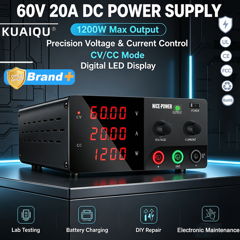 Alimentation électrique de lab - High Power 60V 20A Bench Power Supply avis et prix